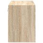 Armario de pared para garaje madera de ingeniería roble sonoma de , Armarios industriales - Ref: Foro24-860647, Precio: 45,92...