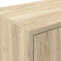 Armario de pared para garaje madera de ingeniería roble sonoma de , Armarios industriales - Ref: Foro24-860647, Precio: 45,92...