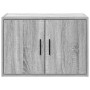 Armario de pared para garaje madera de ingeniería gris sonoma de , Armarios industriales - Ref: Foro24-860653, Precio: 42,01 ...
