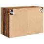 Armarios de pared 2 uds para garaje madera antigua madera de , Armarios industriales - Ref: Foro24-860658, Precio: 70,37 €, D...