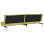 Sofá cama de 2 plazas con dos almohadas tela verde de , Sofás - Ref: Foro24-375894, Precio: 245,46 €, Descuento: %