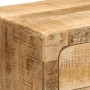 Mesilla de noche 2 uds 40x32x46 cm madera mango rugosa de , Mesitas de noche - Ref: Foro24-4104512, Precio: 233,15 €, Descuen...