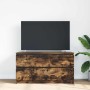 Mueble de TV madera de ingeniería roble ahumado 100x35x54 cm de , Muebles TV - Ref: Foro24-861809, Precio: 86,10 €, Descuento: %