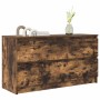 Mueble de TV madera de ingeniería roble ahumado 100x35x54 cm de , Muebles TV - Ref: Foro24-861809, Precio: 86,10 €, Descuento: %