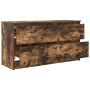 Mueble de TV madera de ingeniería roble ahumado 100x35x54 cm de , Muebles TV - Ref: Foro24-861809, Precio: 86,10 €, Descuento: %