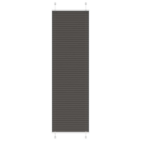 Estor Plisado negro 60x200 cm Tela Ancho 59,4 cm Poliéster de , Persianas y estores - Ref: Foro24-4015152, Precio: 21,33 €, D...