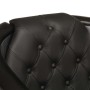 Sillón de aviador de cuero auténtico negro en Sillones | Comprar online en Foru.es