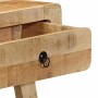 Mesa consola madera maciza de mango rugosa 90x32x75 cm de , Mesas auxiliares - Ref: Foro24-4104519, Precio: 186,29 €, Descuen...