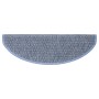Alfombra autoadhesiva escalera sisal 30 uds 65x21x4 cm azul de , Alfombrillas para escalones - Ref: Foro24-3365874, Precio: 1...