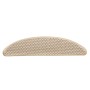 Alfombra autoadhesiva escalera sisal 30 uds 56x17x3 cm Berber de , Alfombrillas para escalones - Ref: Foro24-3365869, Precio:...