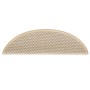 Alfombra autoadhesiva escalera sisal 30 uds 56x17x3 cm Berber de , Alfombrillas para escalones - Ref: Foro24-3365869, Precio:...