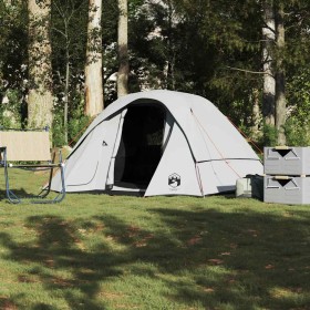 Tienda familiar 6 personas tela opaca impermeable blanca de , Tiendas de campaña - Ref: Foro24-4009565, Precio: 251,49 €, Des...