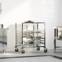 Carro con bandejas y 12 contenedores GN 75x55x87 cm de , Carros de cocina y comedor - Ref: Foro24-4108074, Precio: 185,23 €, ...