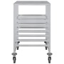 Carro con bandejas y 12 contenedores GN 75x55x87 cm de , Carros de cocina y comedor - Ref: Foro24-4108074, Precio: 185,23 €, ...
