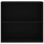 Estantería de madera de ingeniería negra 80x30x76,5 cm de , Librerías y estanterías - Ref: Foro24-801000, Precio: 51,46 €, De...