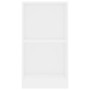 Estantería de madera de ingeniería blanca 40x24x75 cm de , Librerías y estanterías - Ref: Foro24-800819, Precio: 37,72 €, Des...