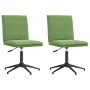 Sillas de comedor 2 unidades terciopelo verde claro de , Sillas de comedor - Ref: Foro24-3315370, Precio: 115,11 €, Descuento: %