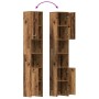 Juego de muebles de baño 3 piezas madera ingeniería envejecida de , Muebles de baño - Ref: Foro24-3328561, Precio: 159,03 €, ...