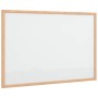Pizarra blanca magnética con marco de madera de pino 60x40 cm de , Tablones de anuncios - Ref: Foro24-4017404, Precio: 27,04 ...