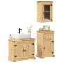 Juego de muebles de baño Corona 3 pzas madera maciza pino de , Muebles de baño - Ref: Foro24-3334633, Precio: 257,58 €, Descu...