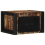 Mesilla de noche multicolor 40x35x25 cm madera maciza reciclada de , Mesitas de noche - Ref: Foro24-4015946, Precio: 68,58 €,...