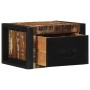 Mesilla de noche multicolor 40x35x25 cm madera maciza reciclada de , Mesitas de noche - Ref: Foro24-4015946, Precio: 68,58 €,...