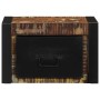 Mesilla de noche multicolor 40x35x25 cm madera maciza reciclada de , Mesitas de noche - Ref: Foro24-4015946, Precio: 68,58 €,...