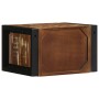 Mesilla de noche multicolor 40x35x25 cm madera maciza reciclada de , Mesitas de noche - Ref: Foro24-4015946, Precio: 68,58 €,...
