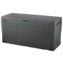 Baúl de almacenamiento para exteriores Keter "Comfy" 270L antracita de , Cajas de almacenaje para exteriores - Ref: Foro24-44...