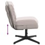 Silla oficina giratoria tejido imitación lana rizada gris claro de , Sillas - Ref: Foro24-4105397, Precio: 112,13 €, Descuent...