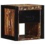 Mesilla de noche multicolor 40x35x40 cm madera maciza reciclada de , Mesitas de noche - Ref: Foro24-4015952, Precio: 158,86 €...