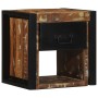 Mesilla de noche multicolor 40x35x40 cm madera maciza reciclada de , Mesitas de noche - Ref: Foro24-4015952, Precio: 158,86 €...