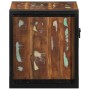 Mesilla de noche multicolor 40x35x40 cm madera maciza reciclada de , Mesitas de noche - Ref: Foro24-4015952, Precio: 158,86 €...