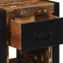 Mesilla de noche multicolor 40x35x40 cm madera maciza reciclada de , Mesitas de noche - Ref: Foro24-4015952, Precio: 158,86 €...
