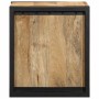 Mesitas de noche 2 piezas 40x35x40cm madera maciza rugosa mango de , Mesitas de noche - Ref: Foro24-4015959, Precio: 120,66 €...