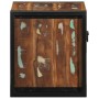 Mesilla de noche multicolor 40x35x40 cm madera maciza reciclada de , Mesitas de noche - Ref: Foro24-4015950, Precio: 84,26 €,...