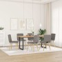 Sillas de comedor 6 unidades de tela gris taupe de , Sillas de comedor - Ref: Foro24-3315550, Precio: 296,00 €, Descuento: %