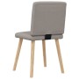 Sillas de comedor 6 unidades de tela gris taupe de , Sillas de comedor - Ref: Foro24-3315550, Precio: 296,00 €, Descuento: %