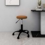 Silla de oficina giratoria de terciopelo marrón de , Sillas de oficina - Ref: Foro24-333172, Precio: 52,33 €, Descuento: %