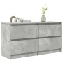 Mueble de TV madera de ingeniería gris hormigón 100x35x54 cm de , Muebles TV - Ref: Foro24-861799, Precio: 87,25 €, Descuento: %