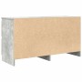 Mueble de TV madera de ingeniería gris hormigón 100x35x54 cm de , Muebles TV - Ref: Foro24-861799, Precio: 87,25 €, Descuento: %