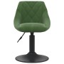 Taburete de cocina de terciopelo verde oscuro de , Taburetes de cocina - Ref: Foro24-335319, Precio: 85,16 €, Descuento: %