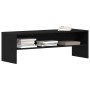 Mueble de TV madera de ingeniería negro roble 120x40x40cm de , Muebles TV - Ref: Foro24-862391, Precio: 66,88 €, Descuento: %