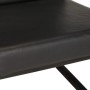 Sillón de cuero auténtico negro en Sillones | Comprar online en Foru.es