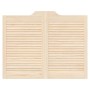 Puertas batientes diseño de lamas 1 par 80x100cm madera pino de , Puertas para el hogar - Ref: Foro24-4107130, Precio: 62,47 ...