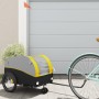 Remolque para bicicleta hierro negro y amarillo 30 kg de , Remolques para bicicletas - Ref: Foro24-94141, Precio: 98,65 €, De...