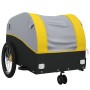 Remolque para bicicleta hierro negro y amarillo 30 kg de , Remolques para bicicletas - Ref: Foro24-94141, Precio: 98,65 €, De...