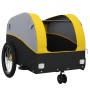 Remolque para bicicleta hierro negro y amarillo 30 kg de , Remolques para bicicletas - Ref: Foro24-94141, Precio: 98,65 €, De...