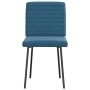 Sillas de comedor 2 unidades terciopelo azul de , Sillas de comedor - Ref: Foro24-4101166, Precio: 85,17 €, Descuento: %