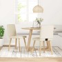 Sillas de comedor 2 unidades lino de , Sillas de comedor - Ref: Foro24-4101185, Precio: 107,53 €, Descuento: %